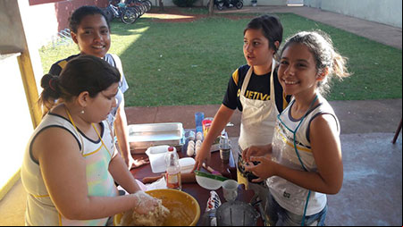 Aula do tradicional pão- uso de leveduras 7ano
